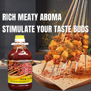 Bán buôn tùy chỉnh số lượng lớn 2.2kg Jug khói foodservice thịt nướng BBQ nước sốt men cho các nhà sản xuất thực phẩm - Product Image 4