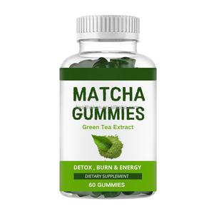 Private Labels Matcha Green Tea <strong>Weight</strong> <strong>Loss</strong> <strong>Gummy</strong> <strong>Bear</strong> With Apple Cider Vinegar L-Carnitine Burn Fat Slimming Matcha Gummies - Product Image 1