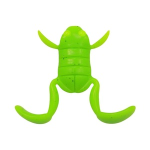 Vente chaude coups de pied grenouille 5g 10g cuillère à eau grenouille poisson noir spécial tuer TPE tonnerre grenouille leurre de pêche noir - Product Image 5