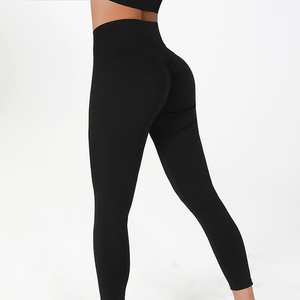 Set da Yoga Senza Cuciture Completo da Palestra e Fitness Reggiseno Sportivo Monospalla <span class=keywords><strong>Leggings</strong></span> con Arricciatura e Top a Maniche Corte Completi da Allenamento per Donna - Product Image 4