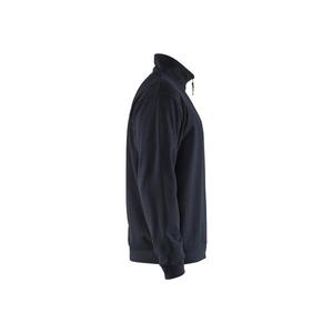 BLAKLADER - 358711698600XS Sudadera media cremallera Azul marino oscuro-EAN 7330509834305 WORK HOODIES - Product Image 3