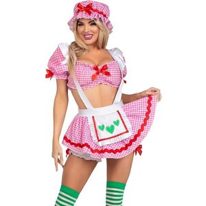 <span class=keywords><strong>Costume</strong></span> da Halloween per Donna: Abito da Cameriera Modellante <span class=keywords><strong>in</strong></span> Poliestere Ispirato al Personaggio TV Echo Beer Girl - Product Image 2