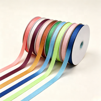 Nastro Grosgrain Hanfan 10mm, Rotolo di Nastro in Poliestere a Coste 1cm per Artigianato, Cucito, Fai-da-Te, Fiocchi per Capelli, Confezioni Regalo, Personalizzazione LOGO, Vendita all'Ingrosso
