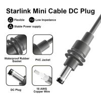 Cable de Extensión Starlink Mini de 2m, Trenzado, Impermeable, de PVC, para Carga Rápida de Dispositivos Android y Automóviles, PD100W, Precio de Fábrica