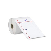Fábrica al por mayor de alta calidad autoadhesivo impermeable envío impresora térmica pegatinas Waybill papel térmico A6