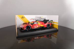 Modèle de voiture en alliage de course 499P-Voiture moulée sous pression rouge <span class=keywords><strong>F1</strong></span> modèle de voiture jouet pour enfants cadeau - Product Image 2