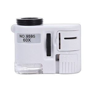 Handheld Magnifier 60X With Led Light Mobile Phone Clip For Scientific Research And Teaching - Product Image 5