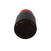 Flacon de médecine en plastique HDPE brun de taille mini 20ML pour capsule de comprimé de pilule avec bouchon à vis rouge emballage de qualité pharmaceutique couleur personnalisée