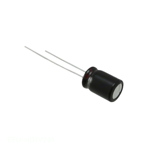 ตัวแทนจำหน่ายอย่างเป็นทางการ คาปาซิเตอร์ CAP ALUM 220UF 20% 35V RADIAL TH 220 uF แบบ Through Hole รุ่น EEU-HD1V221 - Product Image 1