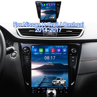 Pour X-Trail/Qashqai : Autoradio sans fil CarPlay/Android Auto avec USB, WiFi, GPS, caméra de recul, DSP, écran 12,1 pouces, stéréo MP3, écran partagé