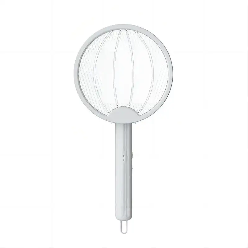 Meisit 2023 Foldable Electric Mosquito Rechargeable Mosquito Swatter Bat With Trapping Light Fly Trap Lamp Mosquito Machine