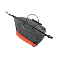 Sac à craie de bouldering au design élégant avec fermeture magnétique et deux supports pour brosses, en polyester 600D