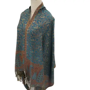 Großhandel Meisterqualität Luxus Designer Frühjahr Herbst Mode Paisley Pashmina Schals Damen