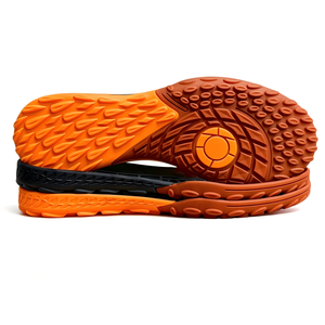 Semelles de chaussures de football Kezhi de haute qualité en caoutchouc respirant et antidérapant, logo personnalisé, semelles de chaussures de football - Product Image 1