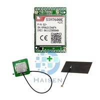 Carte mère HAISEN SIMCOM SIM7600E-L1C 4G LTE CAT1 GNSS, module de développement de communication, modem SIM7600E SIM7600 double PIN