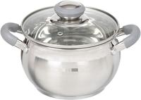 Lot de 10 casseroles en acier inoxydable pour cuisinière à induction bon marché