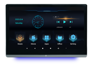 Moniteur d'appuie-tête universel pour voiture, écran tactile 13,3 pouces, 4 Go de RAM, 64 Go de ROM, TV, HDMI, BT, WIFI, USB