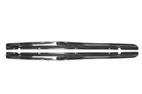Becquet latéral en fibre de carbone de style PSM de haute qualité pour Mercedes Benz Classe C C63 Coupé 2015-2019, jupes latérales en carbone