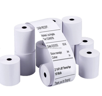 Papier thermique pour fax 80x80mm, rouleau de papier thermique pour caisse enregistreuse et imprimante thermique