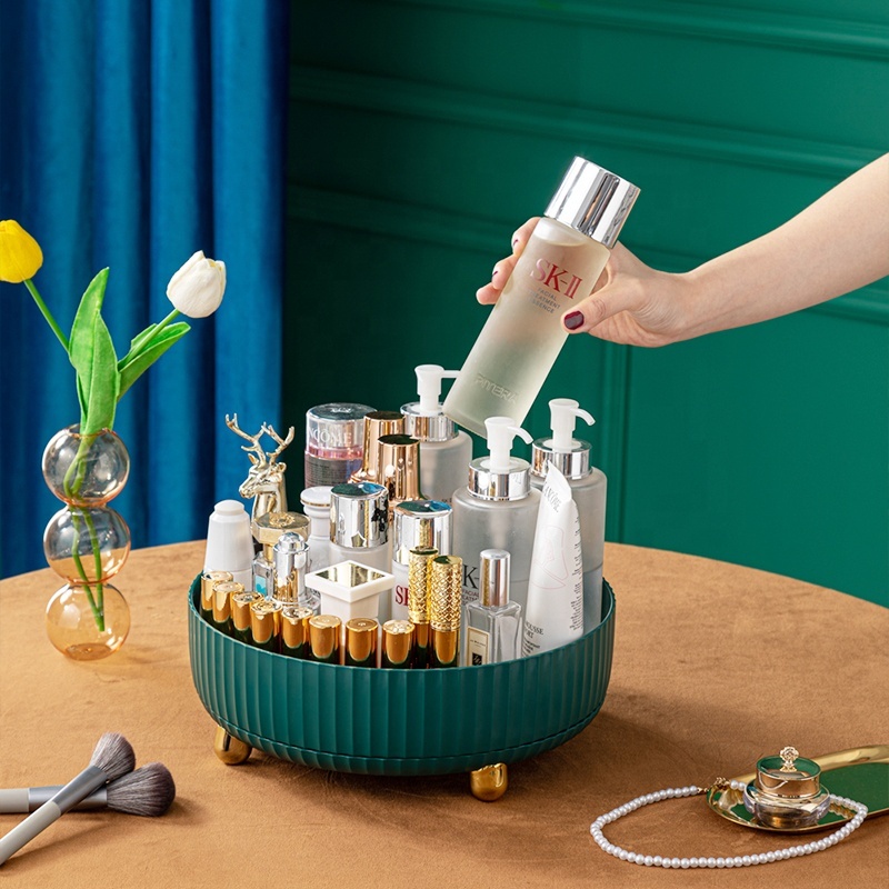 Thicken 360 Degree Rotating Makeup Organizer
