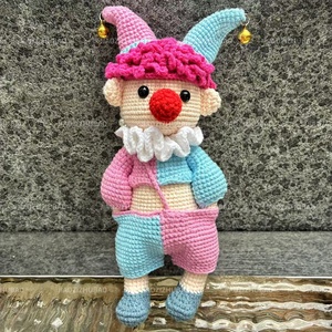 All'ingrosso fai da te pagliacci colorati tessuti a mano e personalizzabili per regalare a natale Halloween e pasqua simpatici bomboniere - Product Image 6