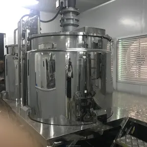 Macchina automatica per la produzione di Gel per la doccia Shampoo serbatoio di miscelazione macchina per la produzione di detersivi