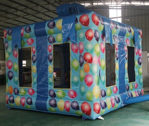 Boîte cadeau Châteaux <span class=keywords><strong>Jumpy</strong></span> 4m 5m Maison gonflable Meilleur matériel rapide REMISE - Product Image 3