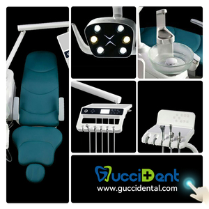 Sedia odontoiatrica a basso costo set completo di accessori per compressori d'aria sedia dentale elettrica - Product Image 3