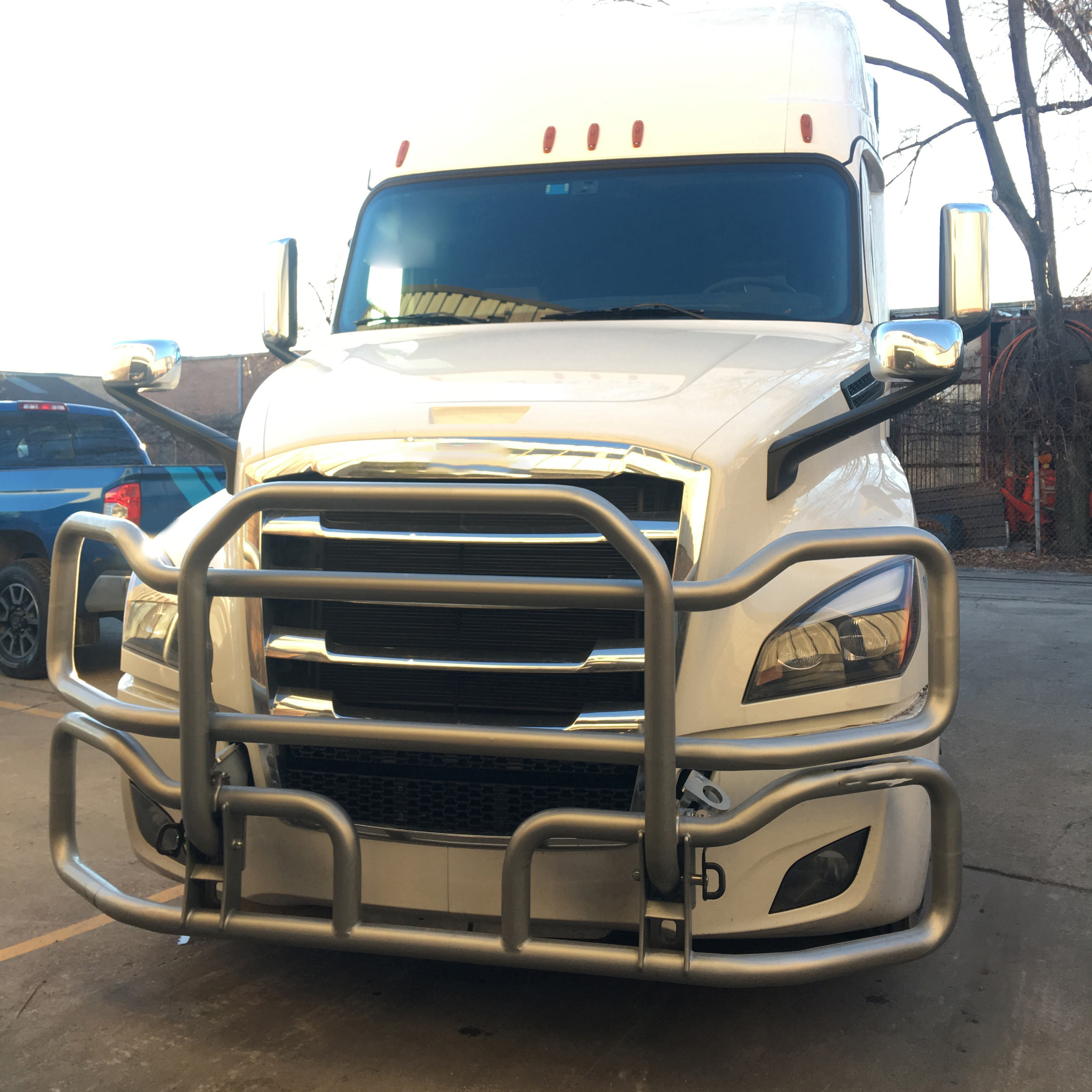 Аксессуары для полубольшого грузовика, передний бампер, балка, олень, решетка радиатора для Freightliner Cascadia