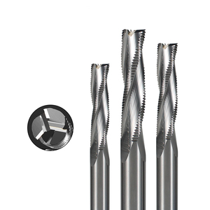 Fraise à dégrossir 3F en carbure monobloc pour le traitement des métaux, outil de coupe CNC haute efficacité - Product Image 1