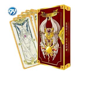 2 estilos 59 Uds <span class=keywords><strong>Cardcaptor</strong></span> <span class=keywords><strong>Sakura</strong></span> Clow tarjeta Cosplay Prop KINOMOTO <span class=keywords><strong>SAKURA</strong></span> TCG naipes - Product Image 1