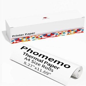 <span class=keywords><strong>Papier</strong></span> thermique A4 à séchage <span class=keywords><strong>rapide</strong></span>, <span class=keywords><strong>sans</strong></span> BPA, imperméable et résistant à l'huile, pour imprimante thermique A4 - Product Image 2