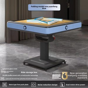 Mesa de Mahjong Automática Plegable Fang de Alta Gama con Diseño de Montaña Rusa, para el Hogar, Salón de Mahjong, Club de <span class=keywords><strong>Ajedrez</strong></span>/Cartas, Doble Propósito, Silenciosa - Product Image 2