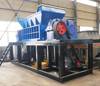 Broyeur de pneus en poudre de caoutchouc Machine de recyclage de pneus Ligne de production de recyclage de pneus de voiture entièrement automatique