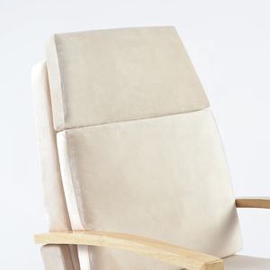 Solid Wood Deluxe <b>Glider</b> <b>Chair</b> Ottoman Set New Design <b>Indoor</b> Rocking <b>Chair</b> for Contemporary Living Room Revolving Home Furniture - Product Image 4