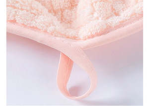 Ensemble de serviettes de bain en polaire corail Cloud Grid, épaissies et agrandies pour une peau douce, couleur unie, usage adulte, idéal pour la maison - Product Image 6