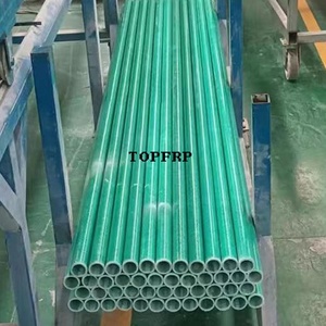 ท่อไฟเบอร์กลาสความแข็งแรงสูงสำหรับเสาค้ำตาข่ายบังแดด - Product Image 6