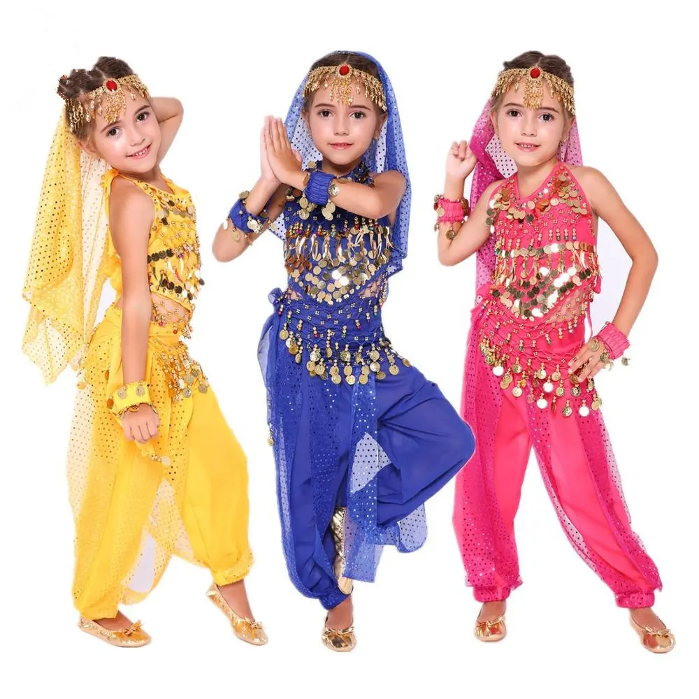 Nhà máy sản xuất bán hàng trực tiếp Ấn Độ múa bụng biểu diễn trang phục múa bụng trang phục