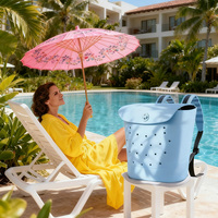 Bolsas Everich 2 en 1 de EVA, 30L de Gran Capacidad, Bolsa de Silicona Impermeable de Fábrica con Cierre Superior para Playa, Camping y Actividades al Aire Libre