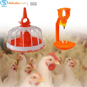 Gà thịt Pan ăn hệ thống chăn nuôi uống Dòng Ăn dòng 25mm Ống núm vú uống cup động vật chăn nuôi thiết bị gia cầm - Product Image 2