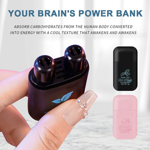 Dual-Use Comfortable <strong>Plastic</strong> Essential Oil <strong>Inhaler</strong> Stick Double Tube with Cotton Wick for Healthcare Supply - Product Image 3