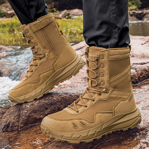 TSB108 Men Green AS33 Tactical <b>Boots</b> Mesh Breathable Outdoor All Seasons High Top <b>Hiking</b> Shoes China - Product Image 5