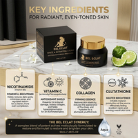 Crème Correctrice de Pigmentation pour Femmes, Soin de la Peau, Marque Privée, Crème Visage Blanchissante et Éclaircissante pour une Peau Rayonnante