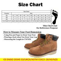 Bottes de travail pour hommes de style western de 6 pouces, légères, en cuir de vachette suédé avec semelle extérieure en EVA, mode hiver pour les ouvriers d'usine