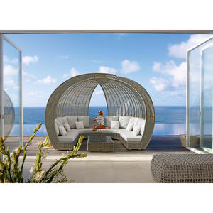 OEM Maßgefertigtes Garten-Sonnenbett Outdoor-Möbel Sofa-Set - Product Image 4