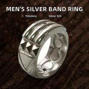 <span class=keywords><strong>Bague</strong></span> spirituelle énergétique pour homme Anillo <span class=keywords><strong>Atlante</strong></span> Atlantis en <span class=keywords><strong>argent</strong></span> italien 925 de haute qualité, vente en gros, Zircon CHRISTIAN CLASSIC - Product Image 2