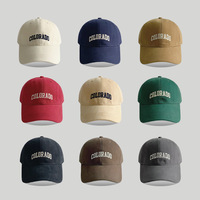 Gorra de béisbol lisa de 6 paneles personalizada de alta calidad con logotipo bordado personalizado profesional para hombres