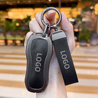 Housse de clé en alliage de zinc pour Panamera 918, étui de protection pour clés intelligentes, résistant aux rayures, pièces automobiles