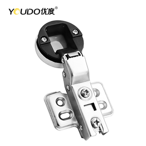 Youdo nhà máy trực tiếp tủ kính thủy lực bản lề mềm đóng giấu bản lề cho đồ nội thất tủ cửa kính - Product Image 5