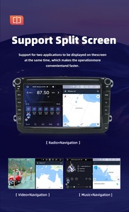 Đài phát thanh xe Android 13 IPS hiển thị 7 8 9 inch HD màn hình cảm ứng Carplay Auto Bluetooth Wifi offline GPS 2 + 32GB - Product Image 5